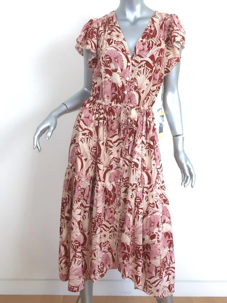 Trovata Birds Of Paradis New W/ Tags Medium Dress